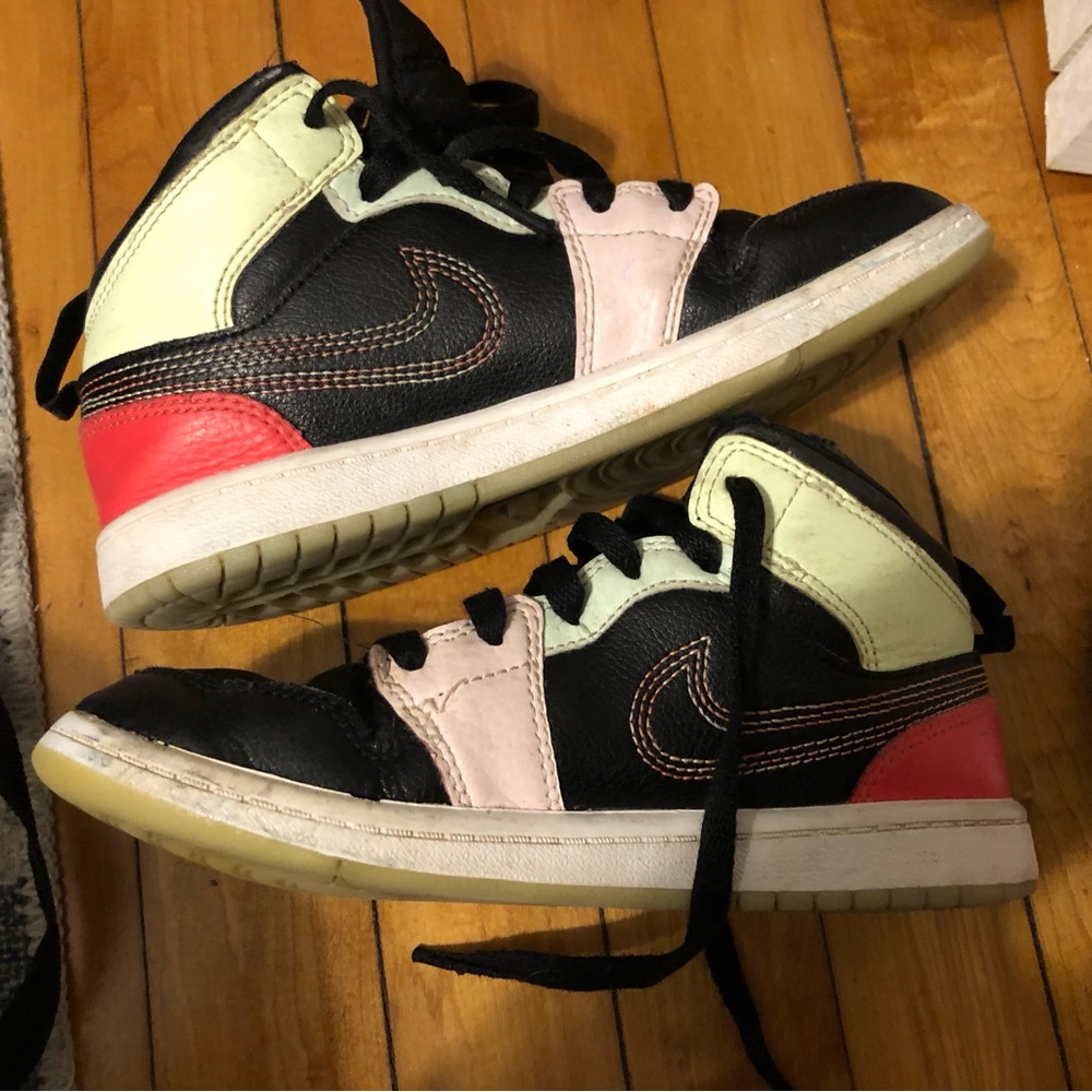 Multicolored Jordan ones